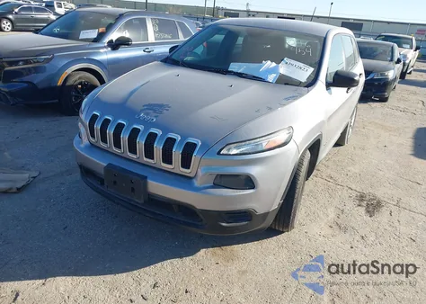 2017 Jeep Cherokee Sport Fwd из США, поврежденный, VIN 1C4PJLAS8HD216454
